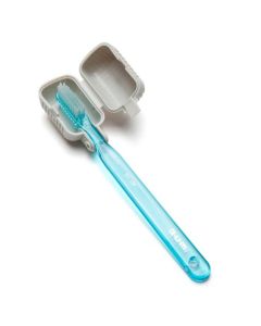 Blue Toothbrush with Cap