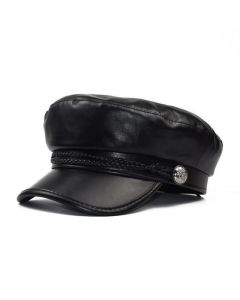 Leather Fashion cap