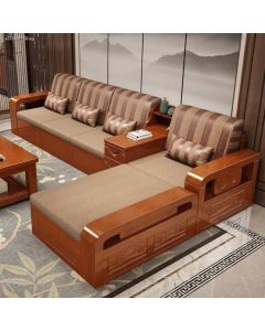 L SHAPE SOFA SET WELL CUSTOMIZED